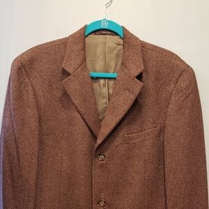 Ermenegildo Zegna Italian Cashmere Wool Blend Blazer - Sz 52 EU